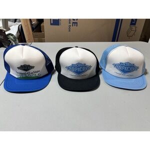 Vintage 1980s LAS VEGAS TROPICANA HOTEL CASINO SNAPBACK TRUCKER HAT CAP HIPSTER